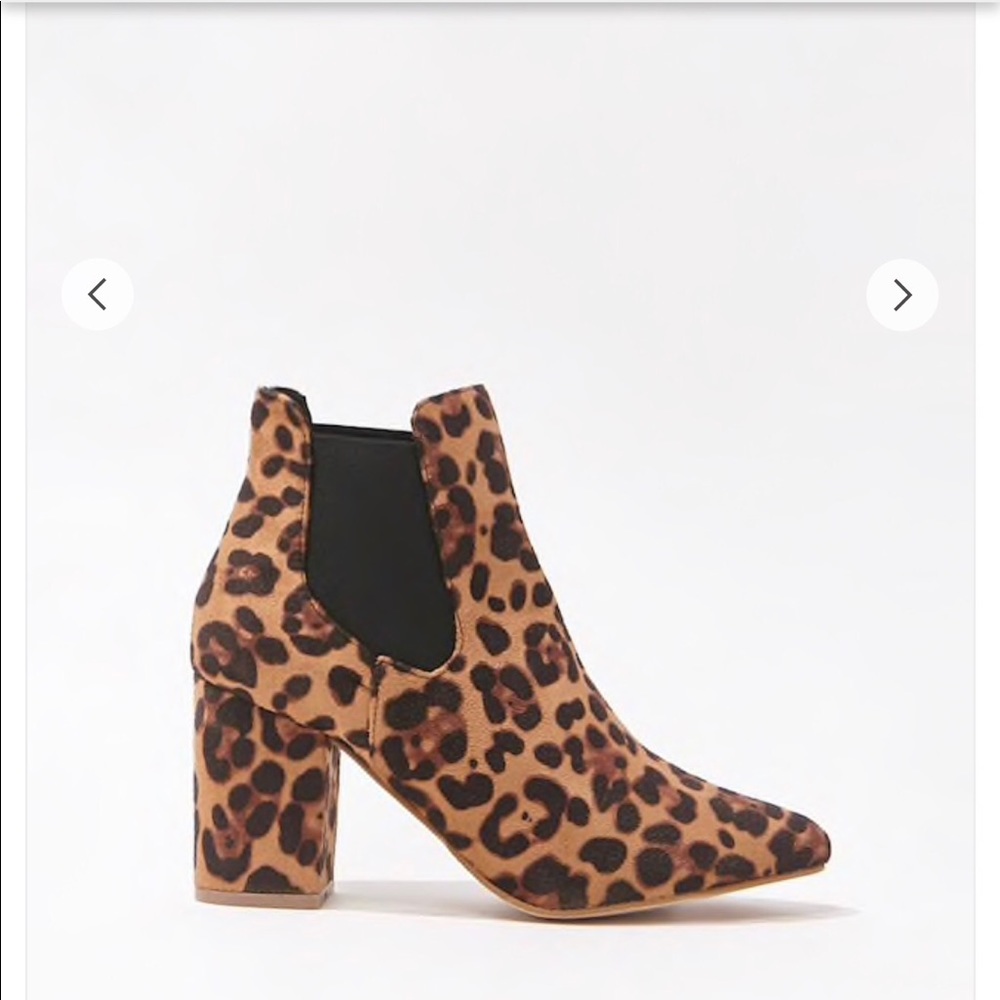Leopard Booties